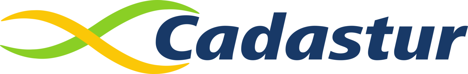 Logo cadastur certificando a YVY expedições como agencia de turismo cadastrada.
